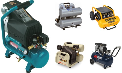 Air compressors for spray painting