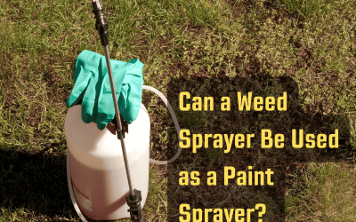 Can a Weed Sprayer Be Used as a Paint Sprayer?